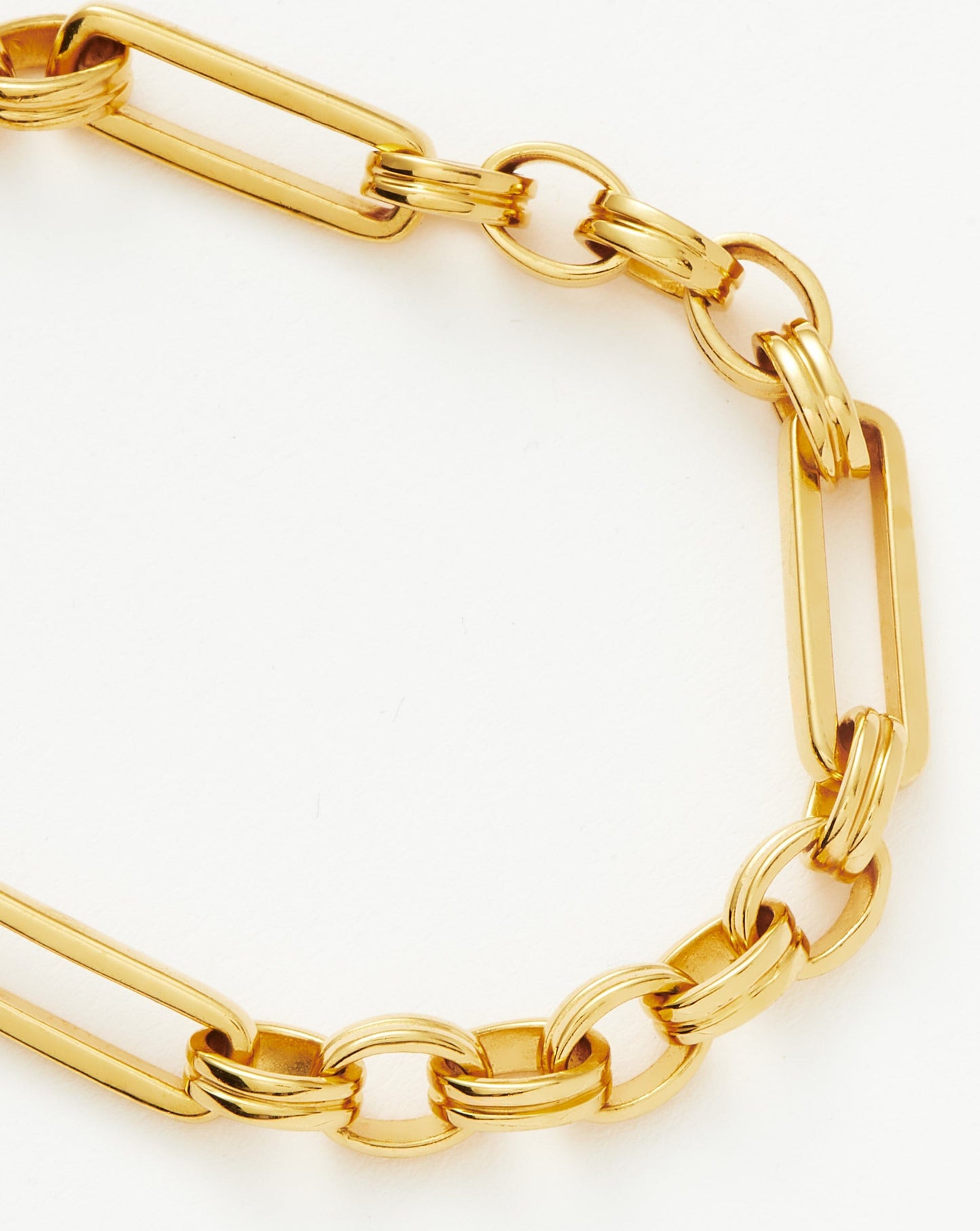 18k Gold Plated Chain Bracelet Design 1