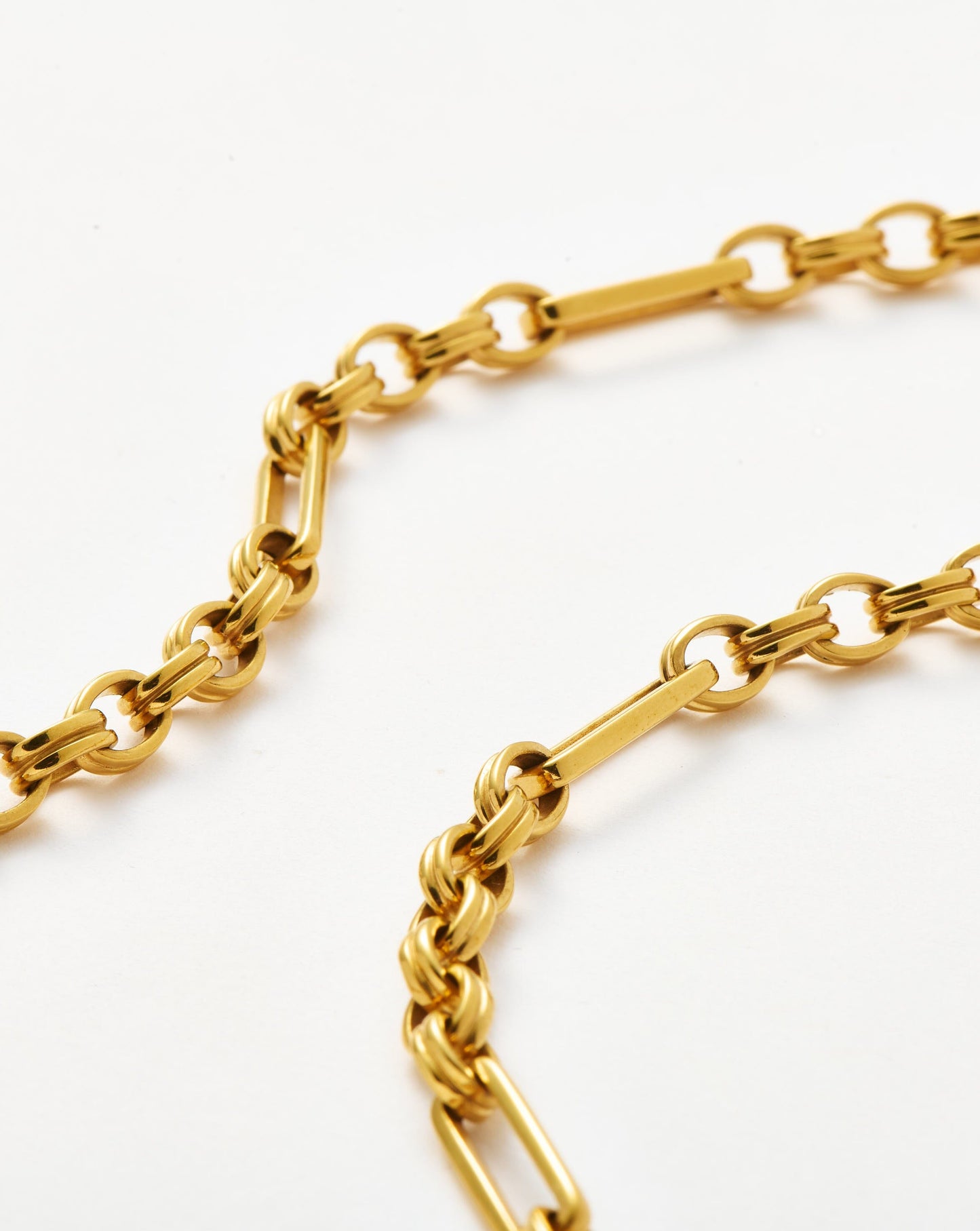 Gold Plated 18k Chain Necklace for Everyday Wear