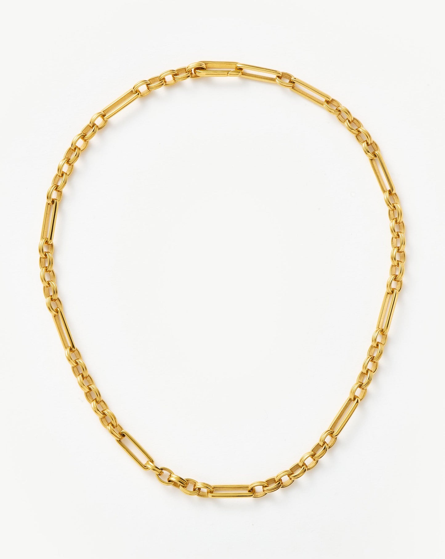 Gold Plated 18k Chain Necklace for Everyday Wear