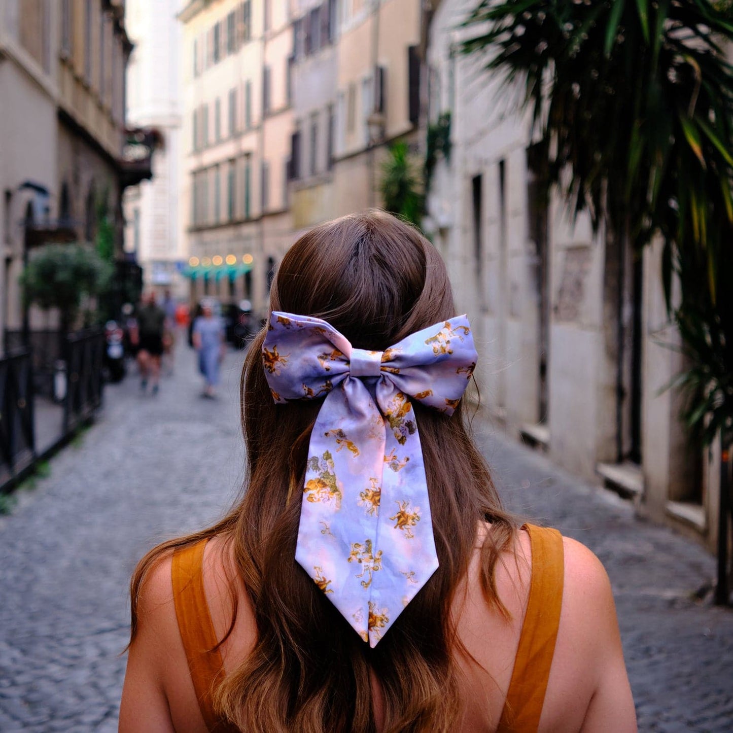 Satin Hair Bow for Elegant Hairstyles