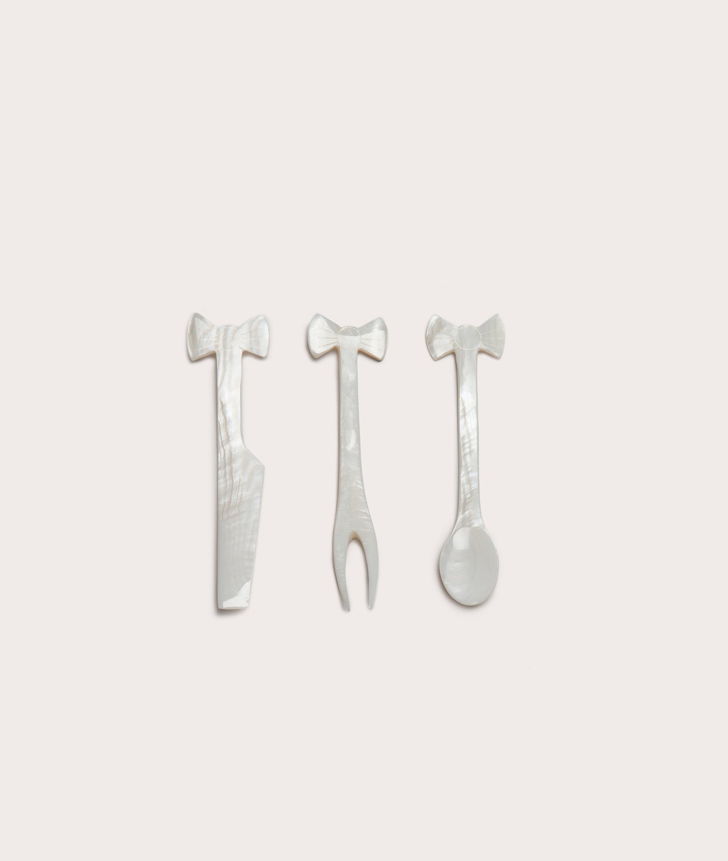 Bow Serving Set for Dining Use