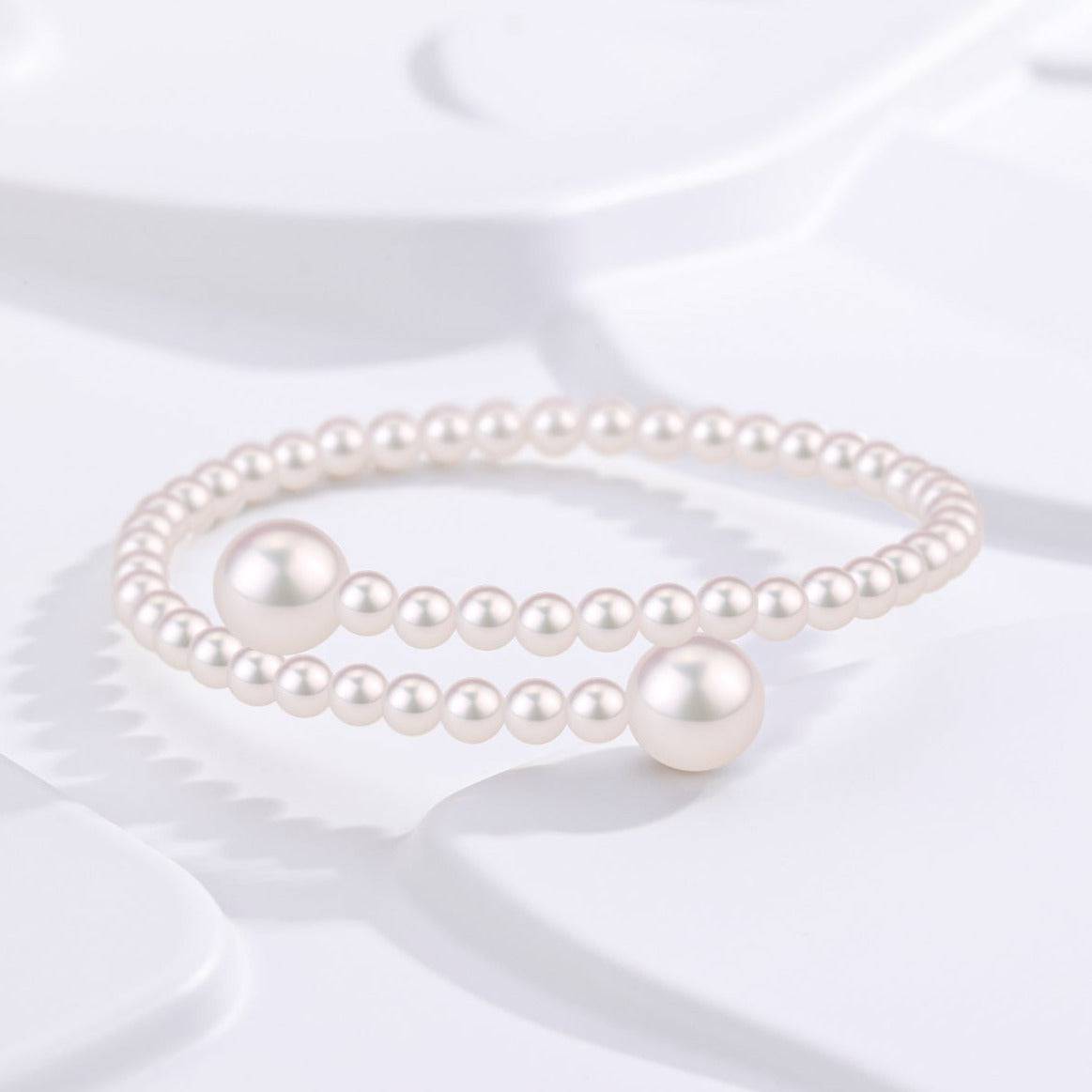 White Freshwater Pearl Bracelet for Timeless Style