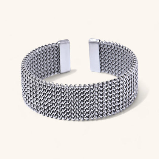 Open Design Wide Cuff Bracelet