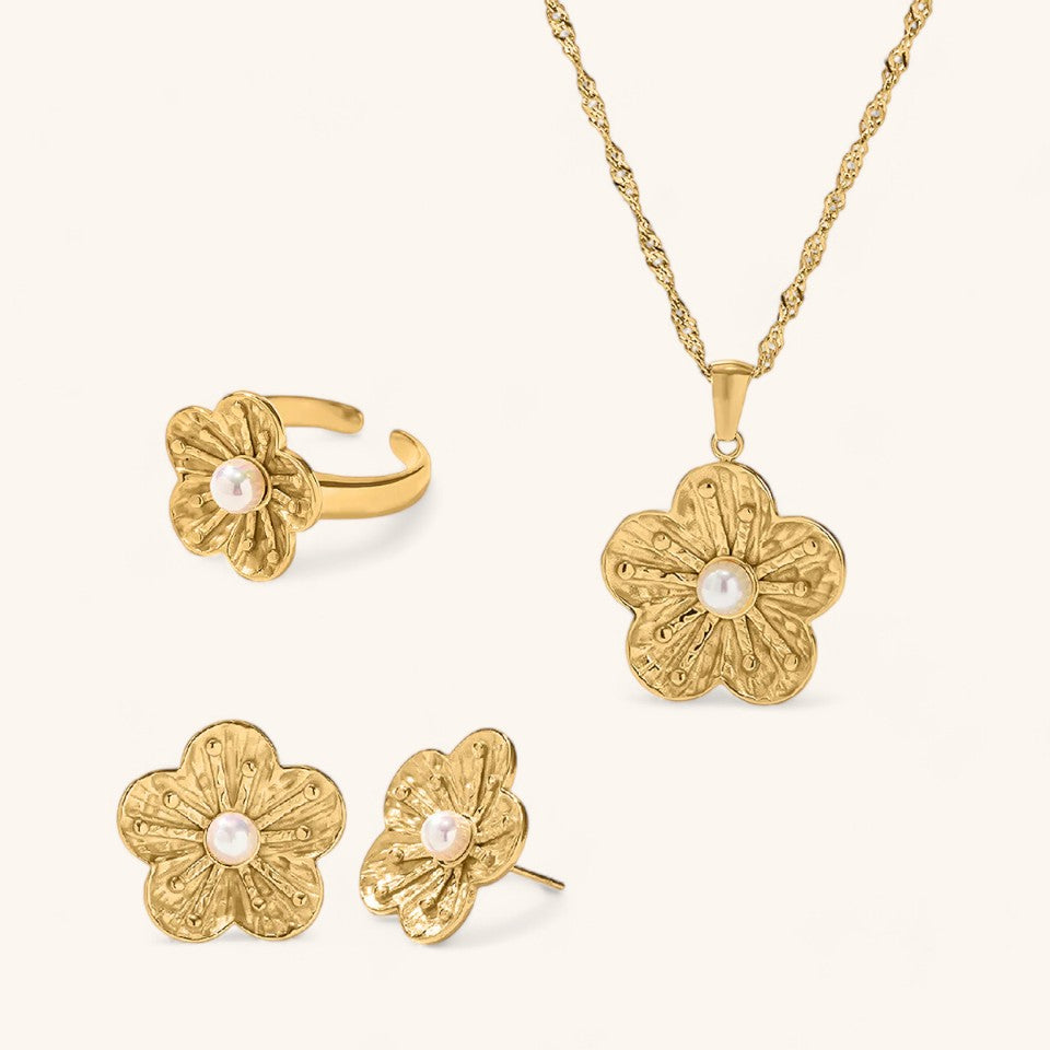 Vintage Flower Jewelry Collection