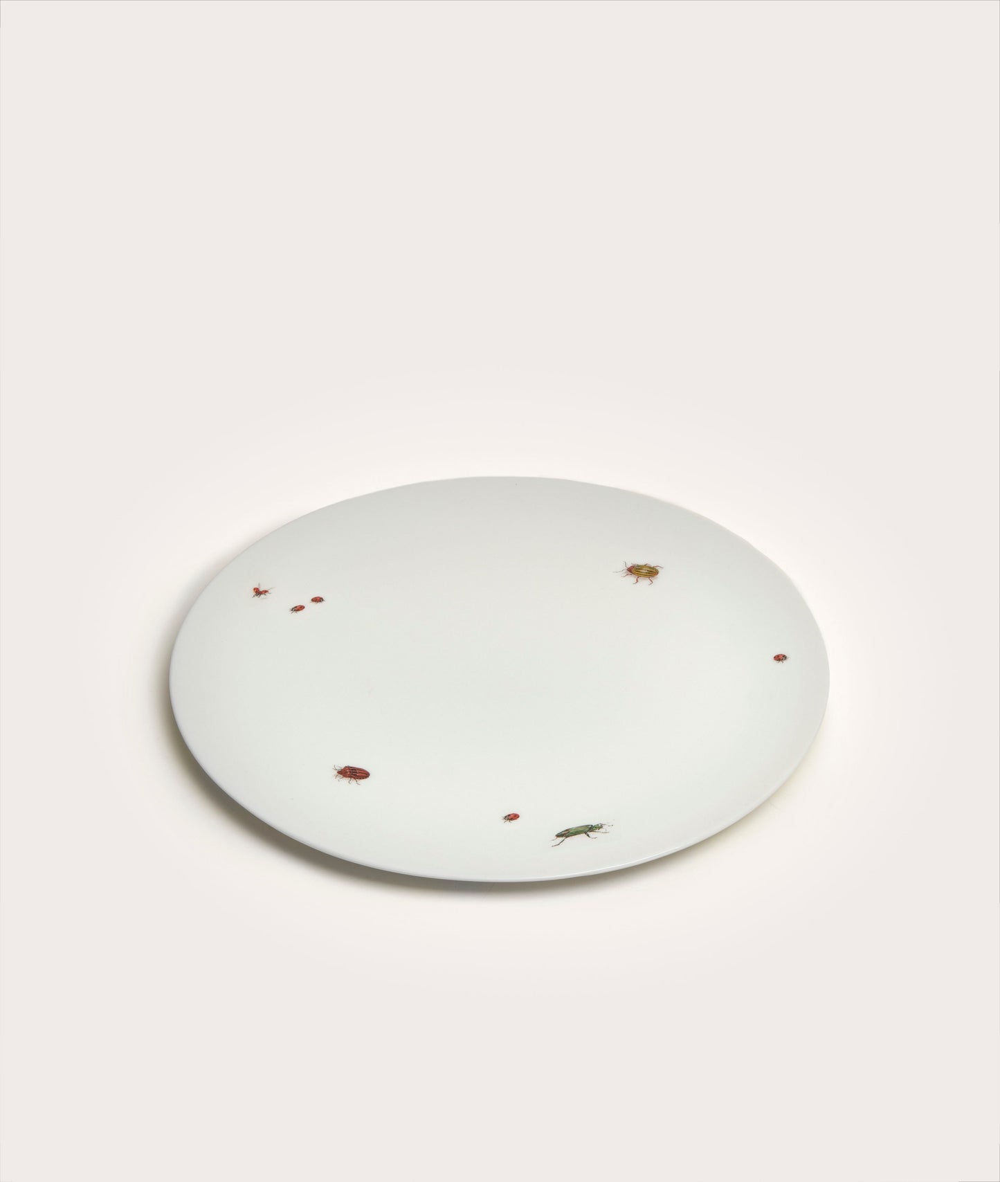 Trompe L'oeil Bug Serving Plate in Ceramic