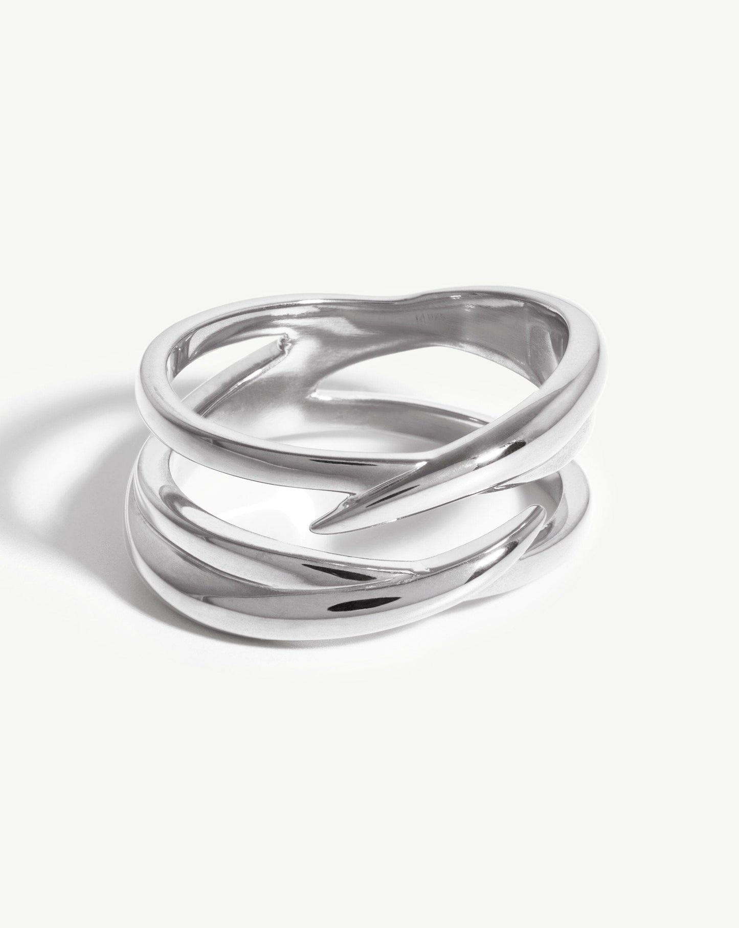 Sterling Silver Claw Entwine Ring Design