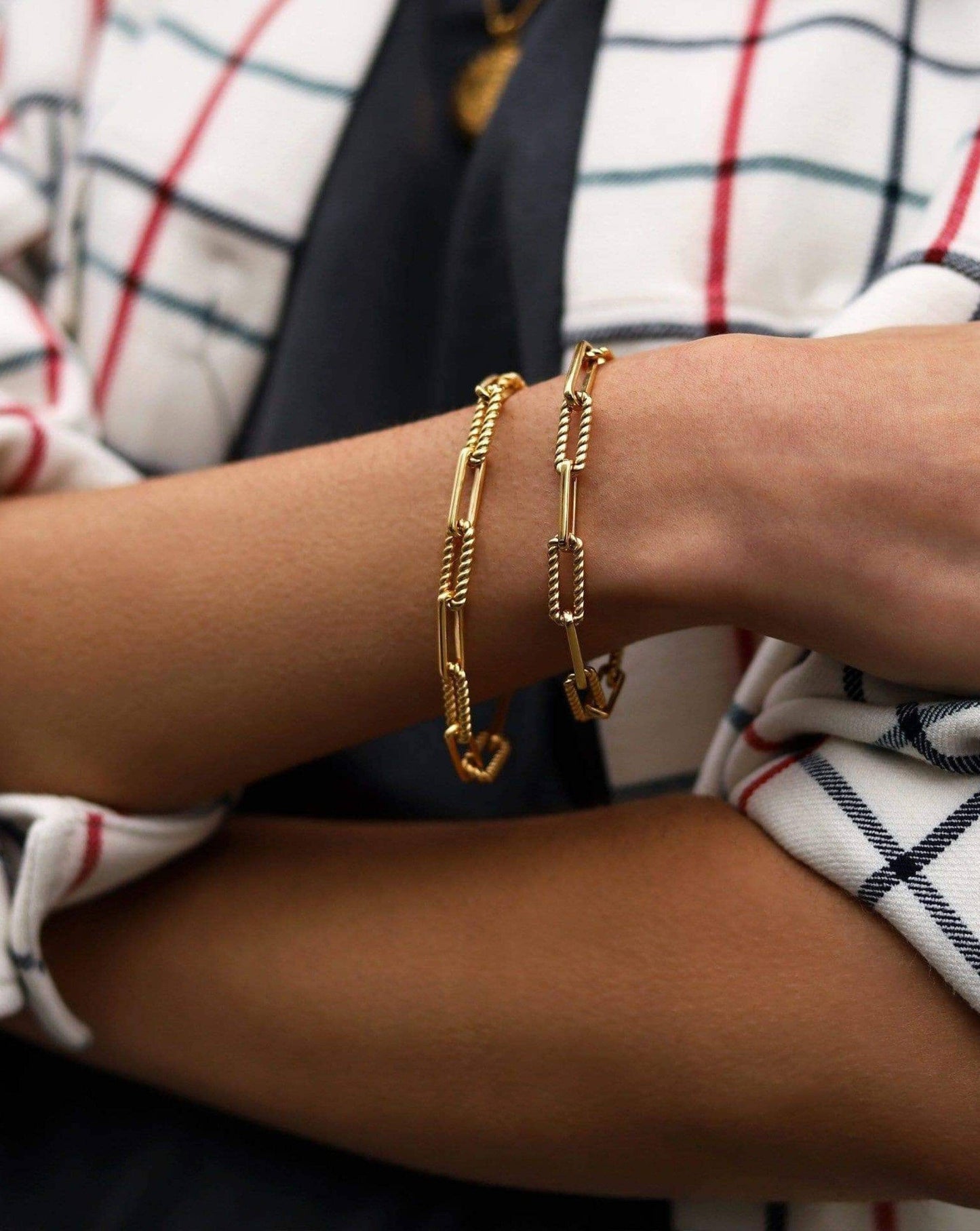 18k Gold Plated Chain Bracelet