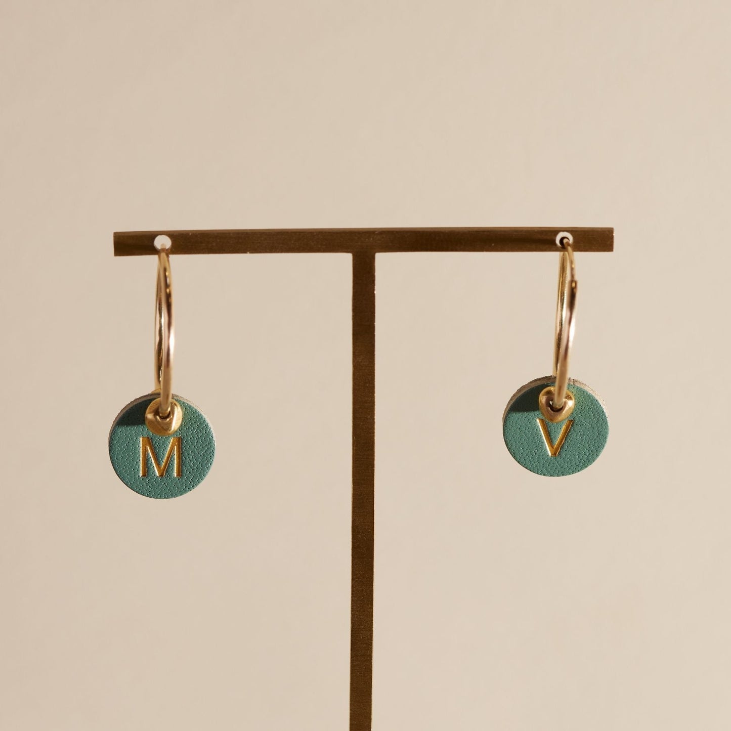 Personalized Hoop Earrings in Custom Design