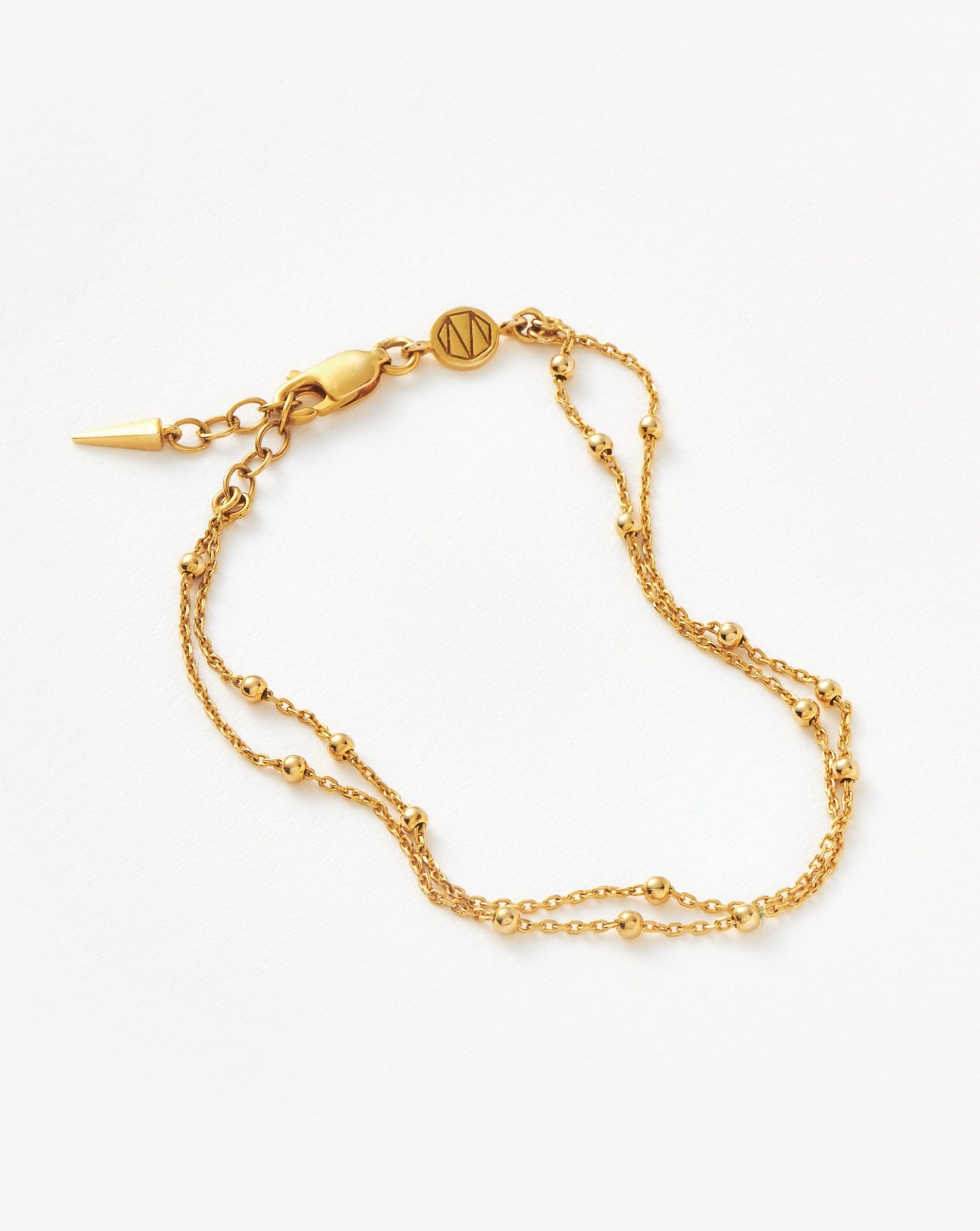 Stylish Double Chain Bracelet for Everyday Wear