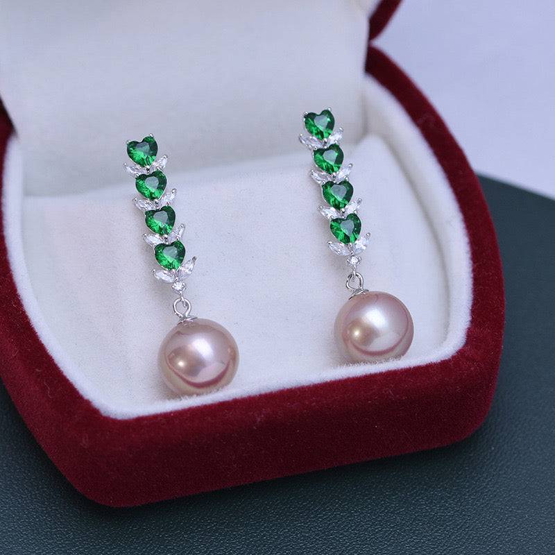 Freshwater Pearl Isolde Style Earrings 10-11mm