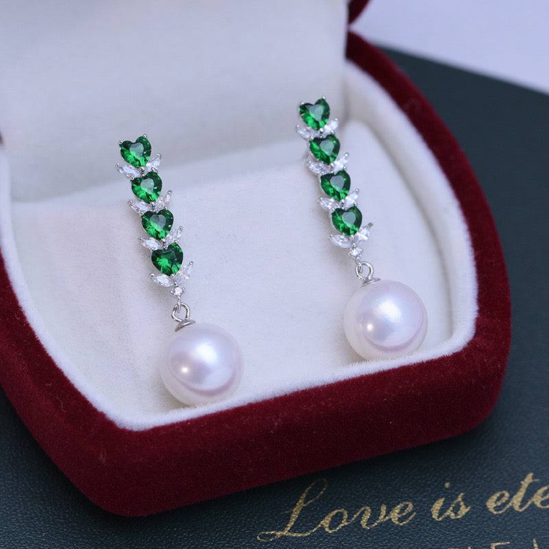 Freshwater Pearl Isolde Style Earrings 10-11mm