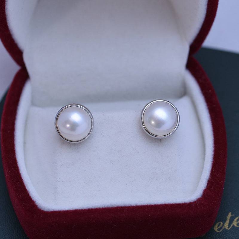 Mabe Pearl and Ada Style Earrings