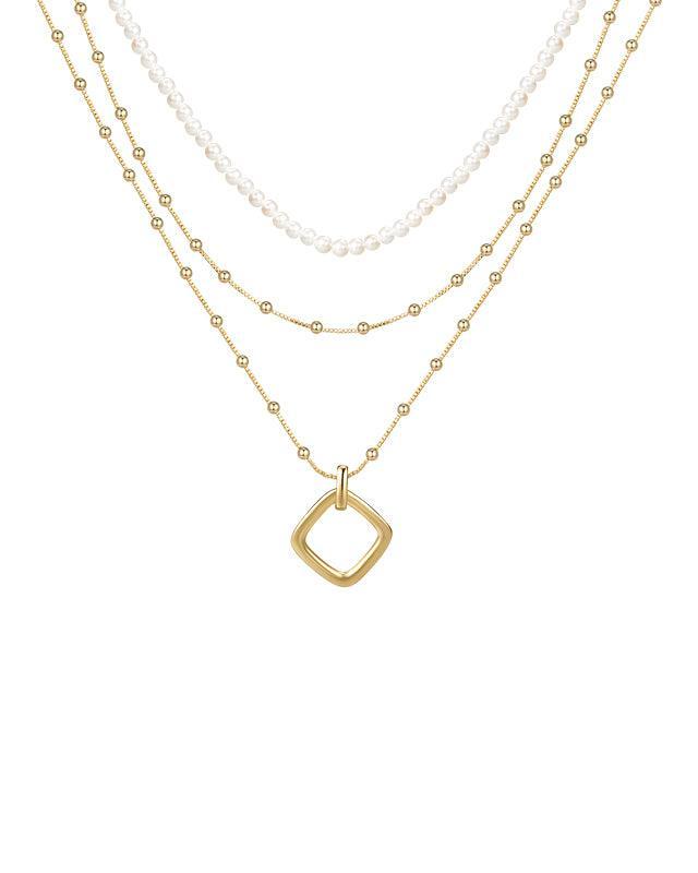 Layered Necklace Set for Effortless Style