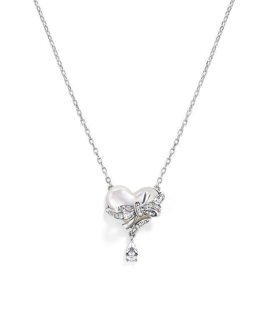 Heart-Shaped Necklace in Elegant Design