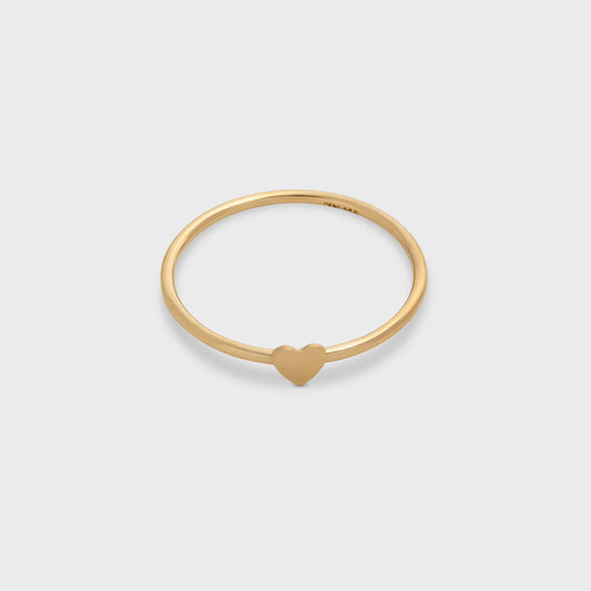 Simple Heart Ring in Elegant Design