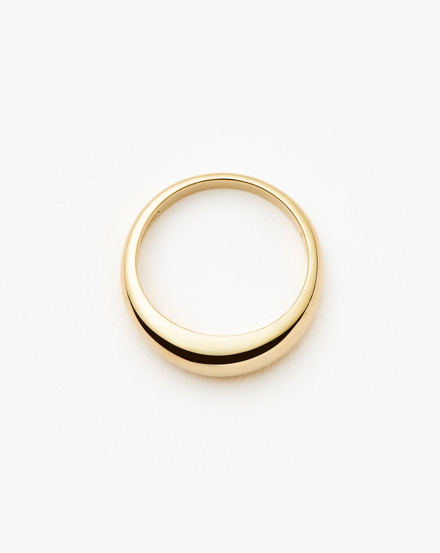 Classic Dome Ring in 14k Solid Gold