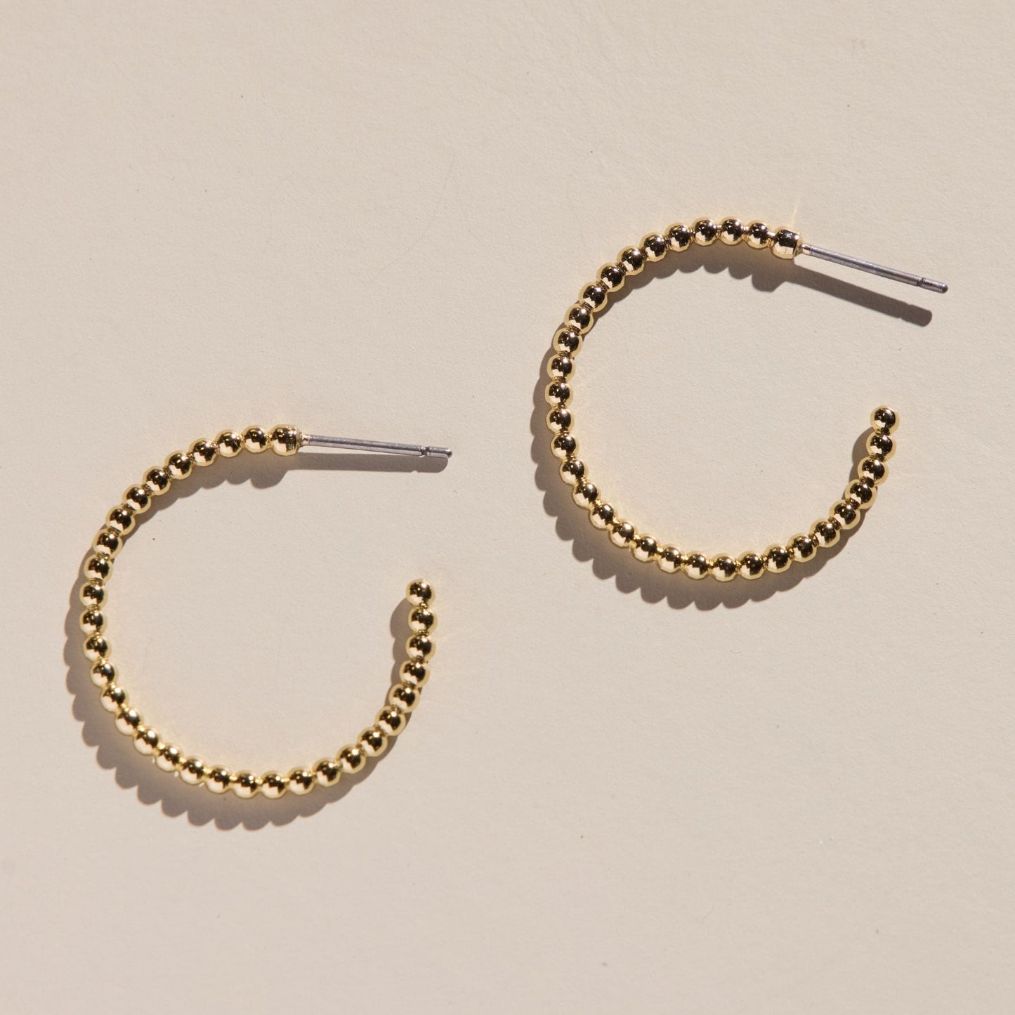 Gold Hoops in Classic Chloe Style