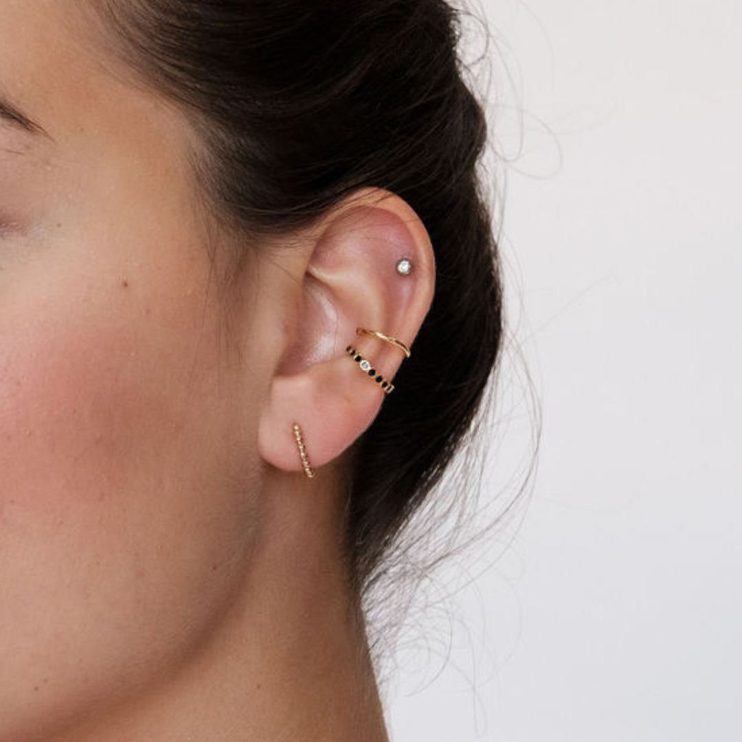 Gold Huggie Hoop Earrings for Everyday Wear