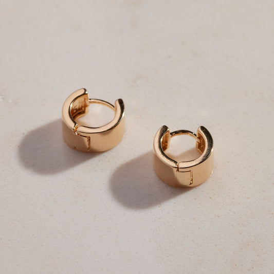 Classic Gold Huggie Earrings for Everyday Wear