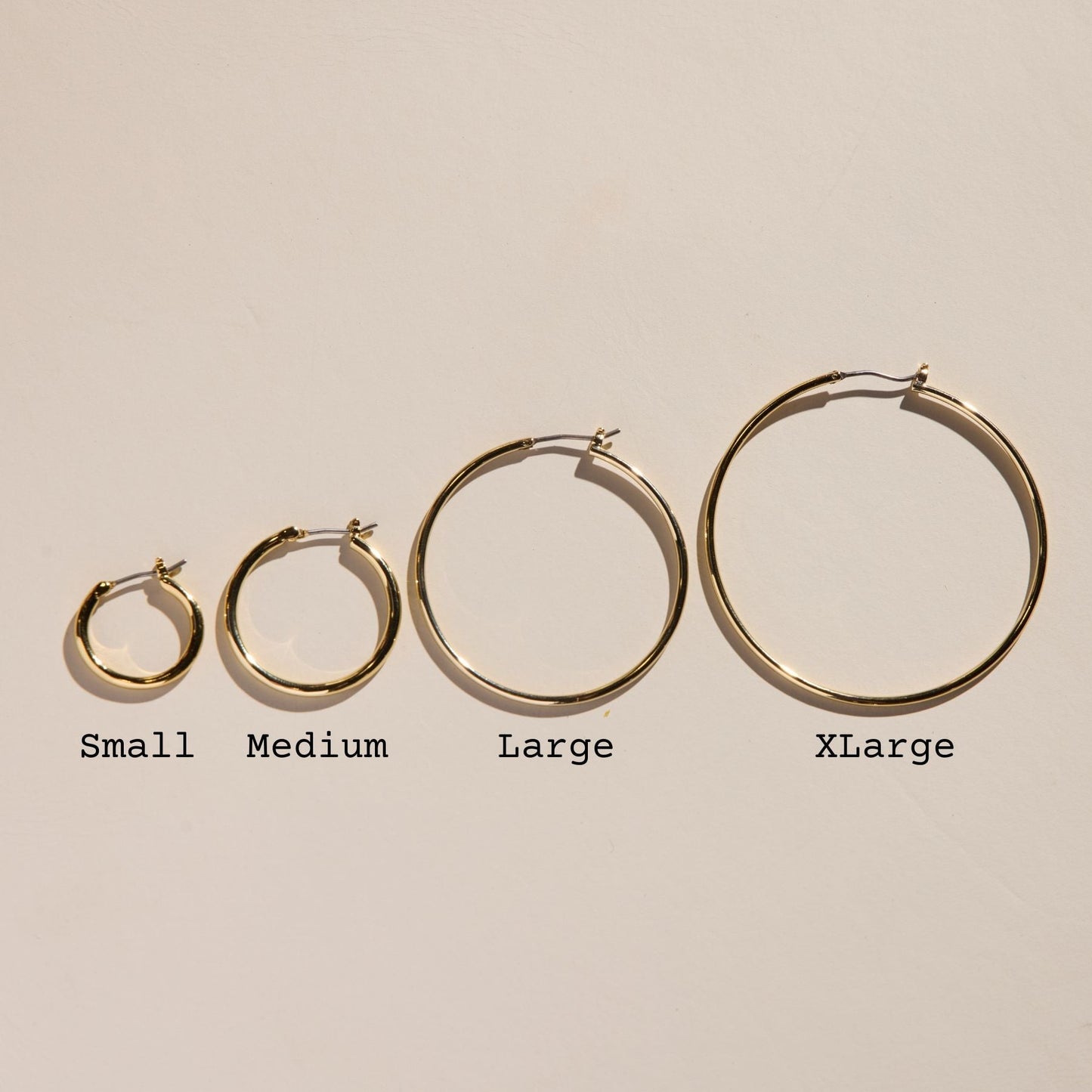 Gold Halo Hoop Earrings for Women