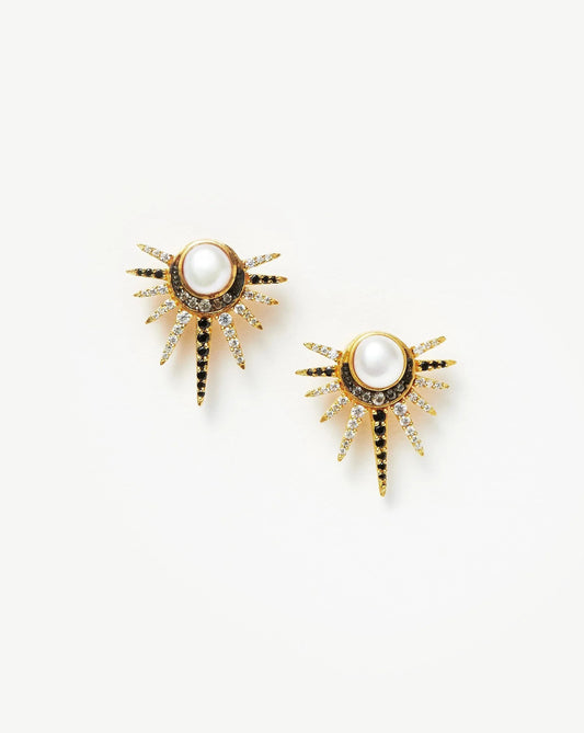 Celestial Stud Earrings in Elegant Design