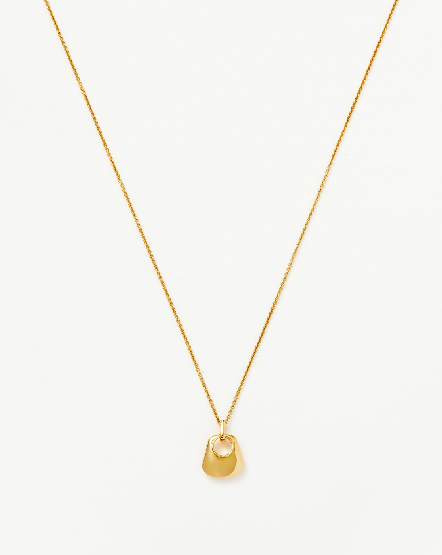 Mini Pendant Necklace in 18k Gold Vermeil