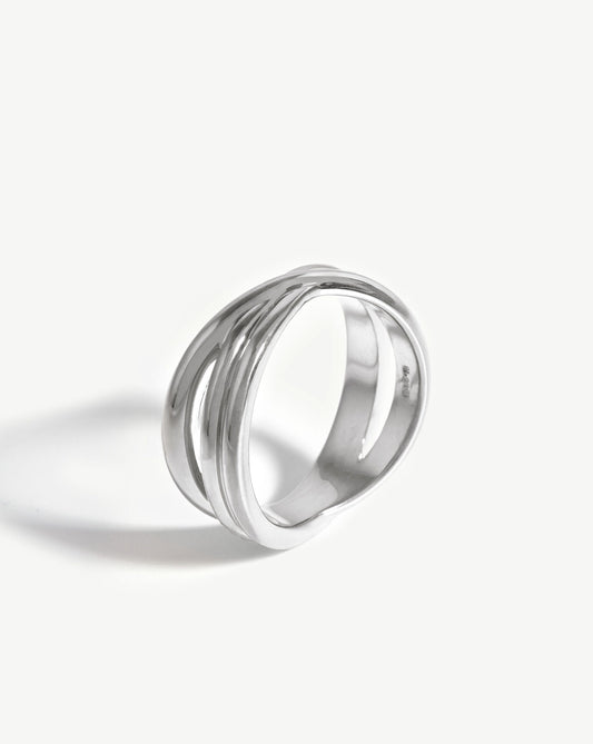 Sterling Silver Infinity Ring for Women