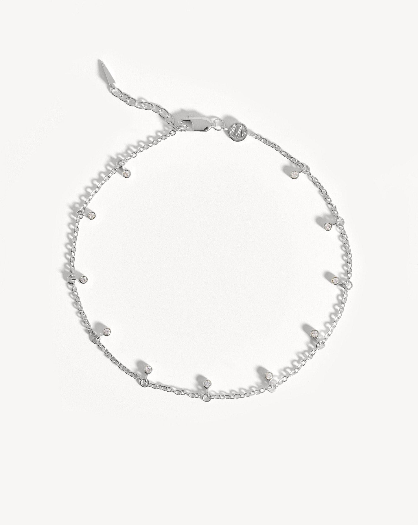 Unique Drop Anklet with Interstellar Design