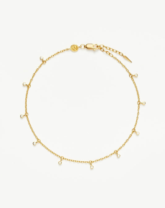 Stylish Drop Anklet for Elegant Occasions