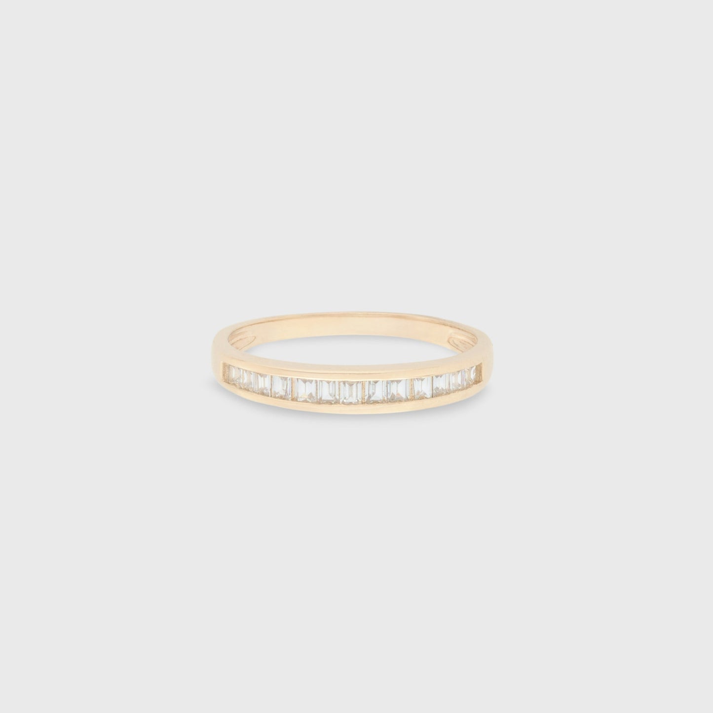 14k Baguette Gold Ring for Women