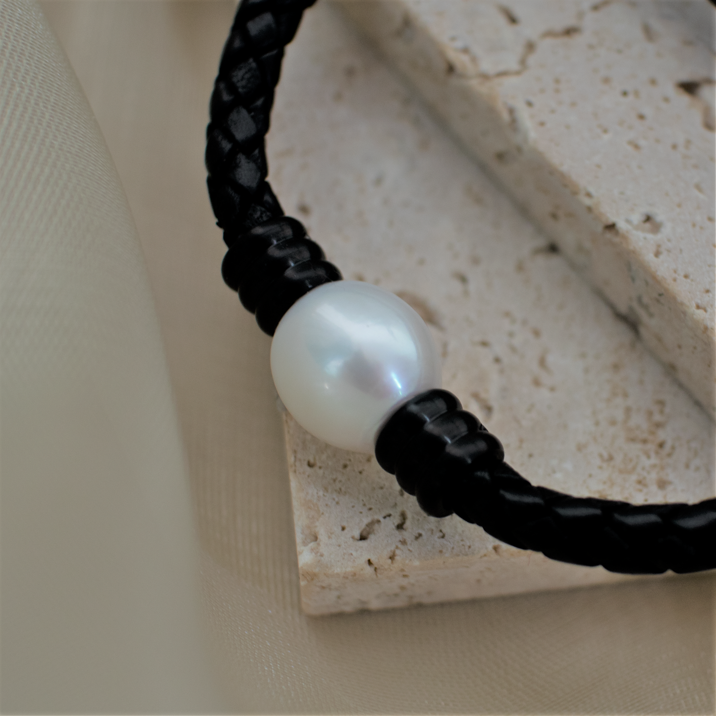 Large Pearl Bracelet in 12-13mm Size