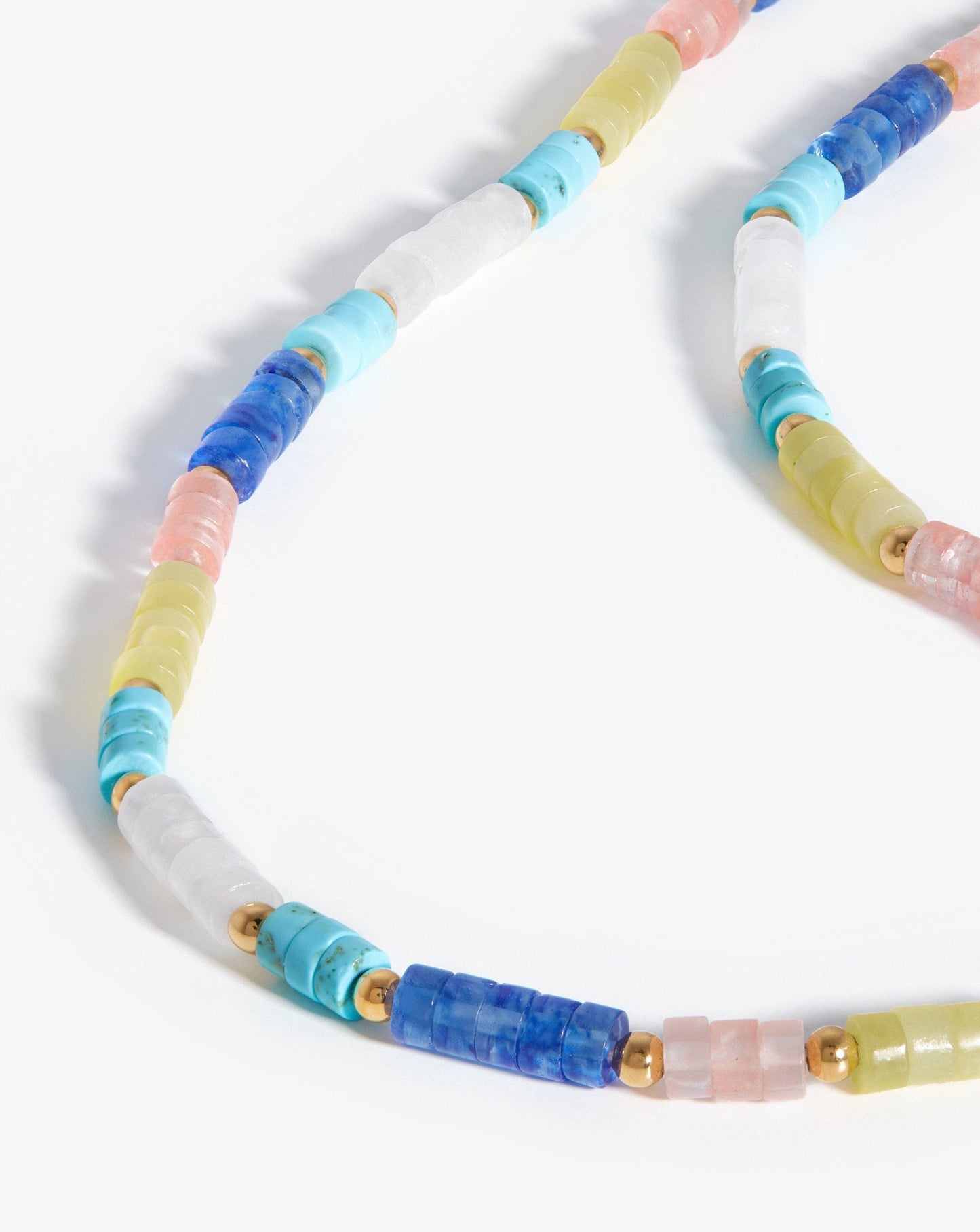 Layered Beaded Stackable Necklace Design