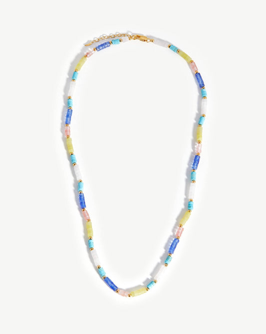 Layered Beaded Stackable Necklace Design