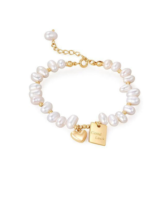 Baroque Pearl Bracelet in Elegant Style