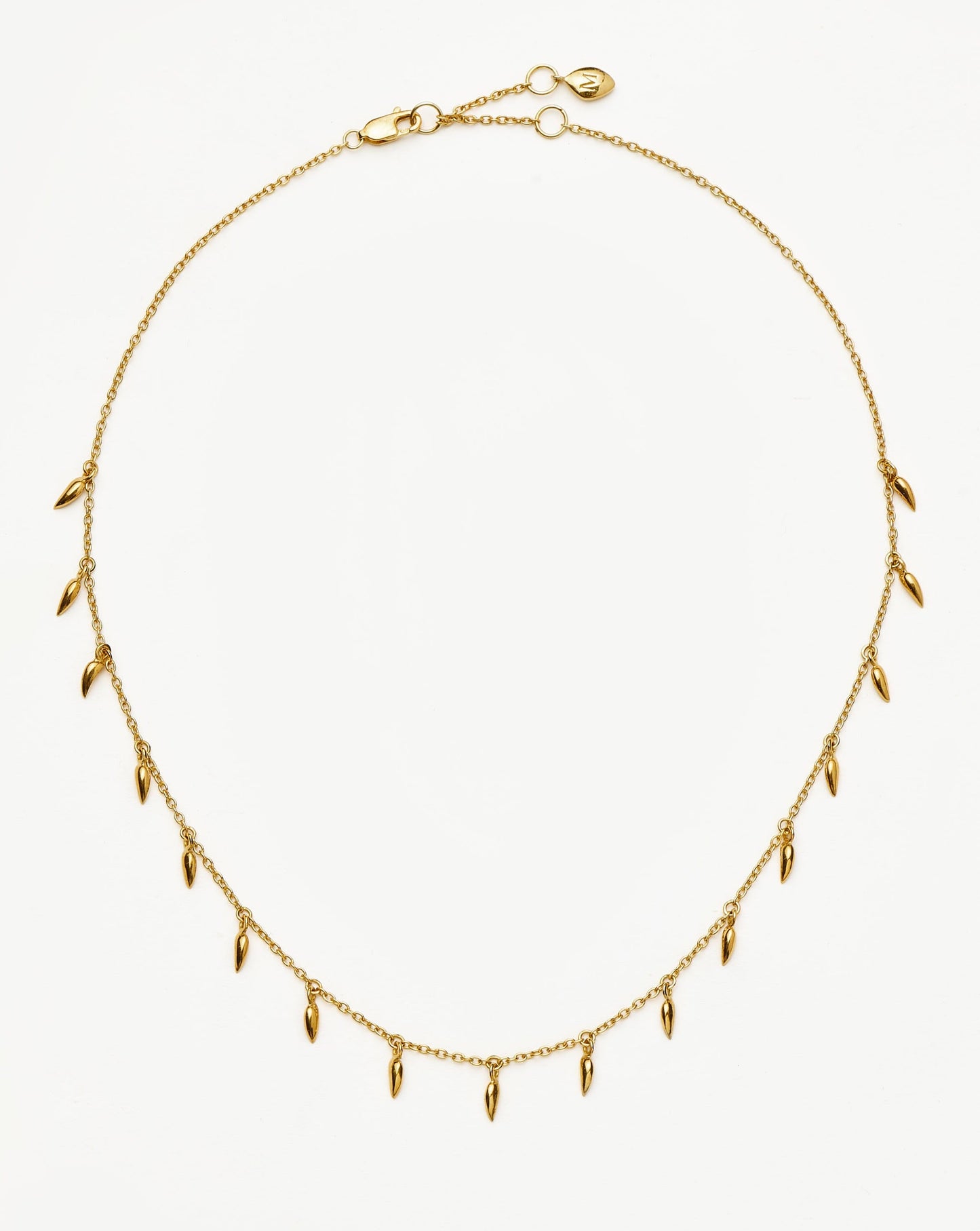 Mini Fang Necklace in 18k Gold Vermeil