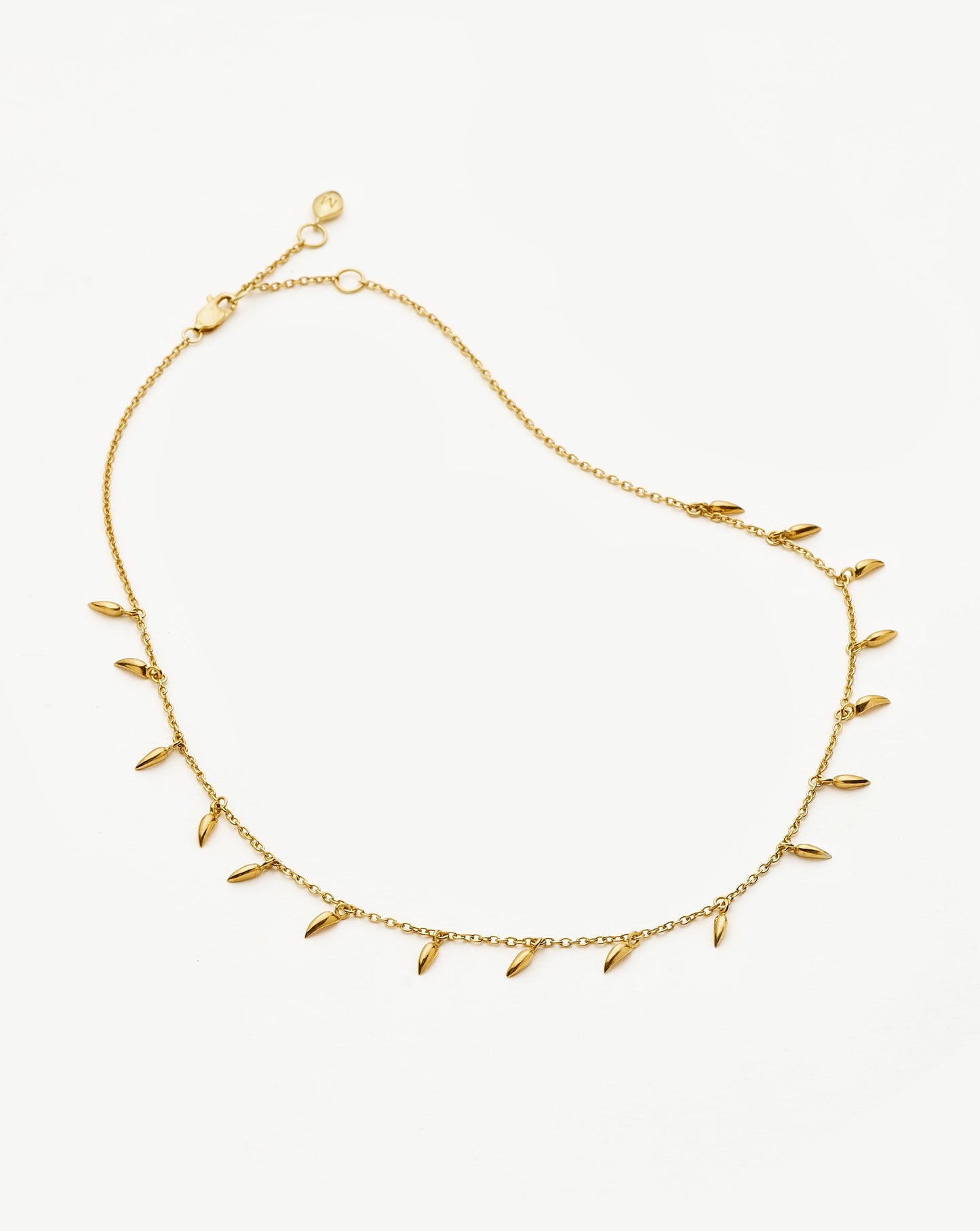 Mini Fang Necklace in 18k Gold Vermeil