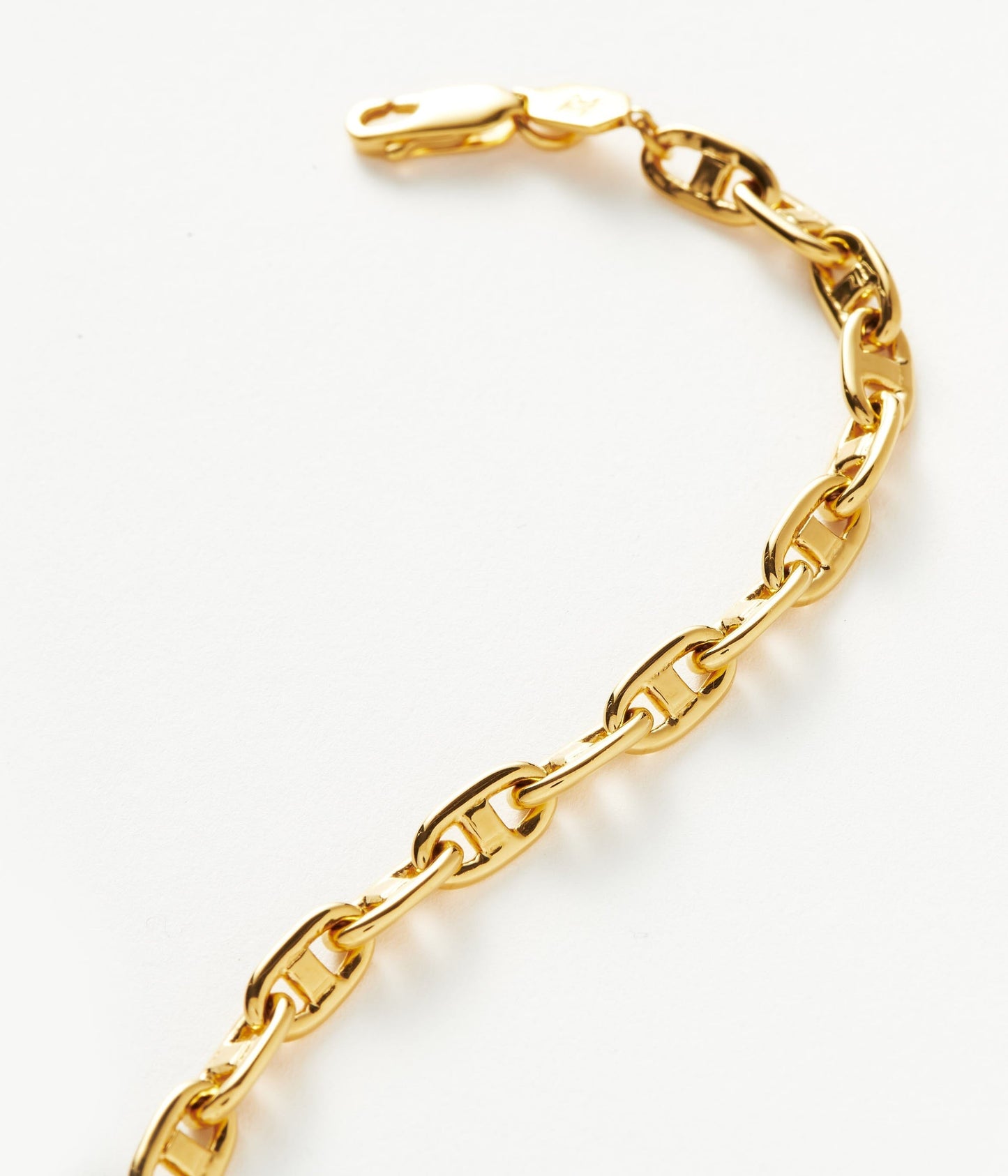 18k Gold Plated Mariner Chain Bracelet