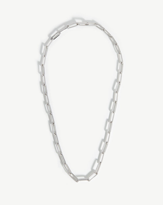 Chunky Silver Chain Necklace for Men