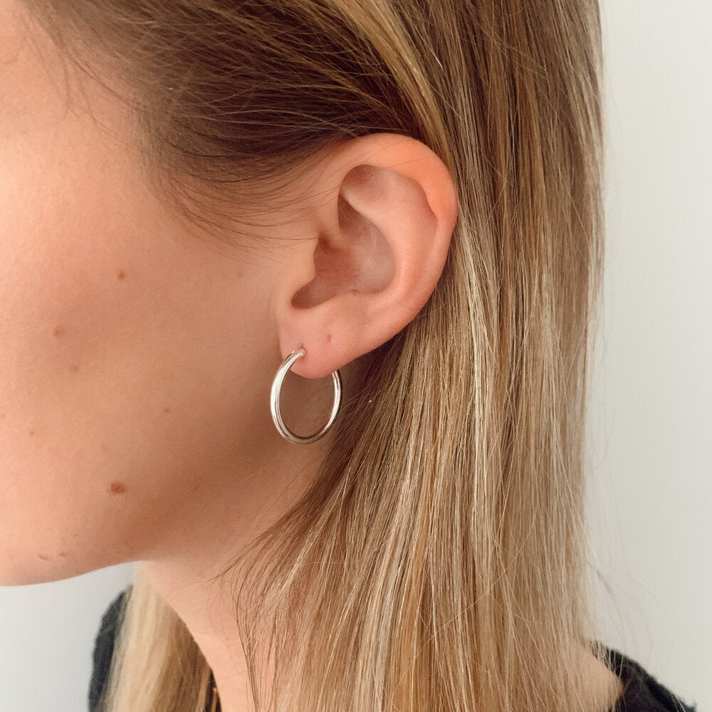 Classic Everyday Hoop Earrings