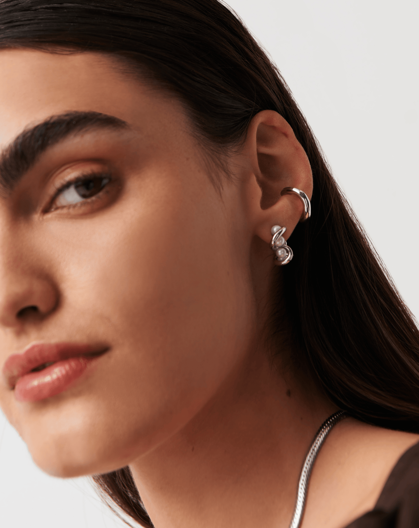 Stylish Molten Ear Cuff Jewelry Design