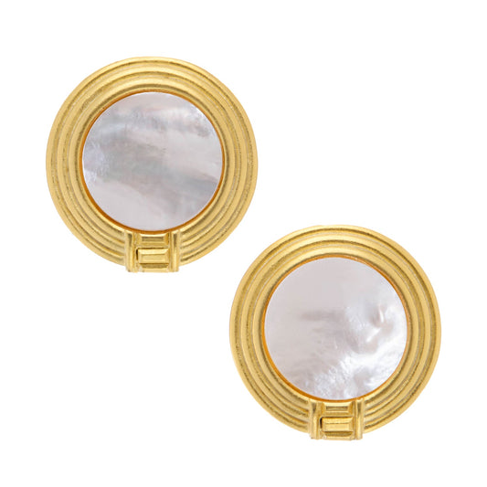 Silver Roma Studs for Elegant Style