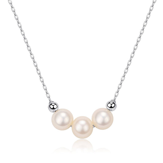 Freshwater Pearl Necklace with 6-7mm Drops Design