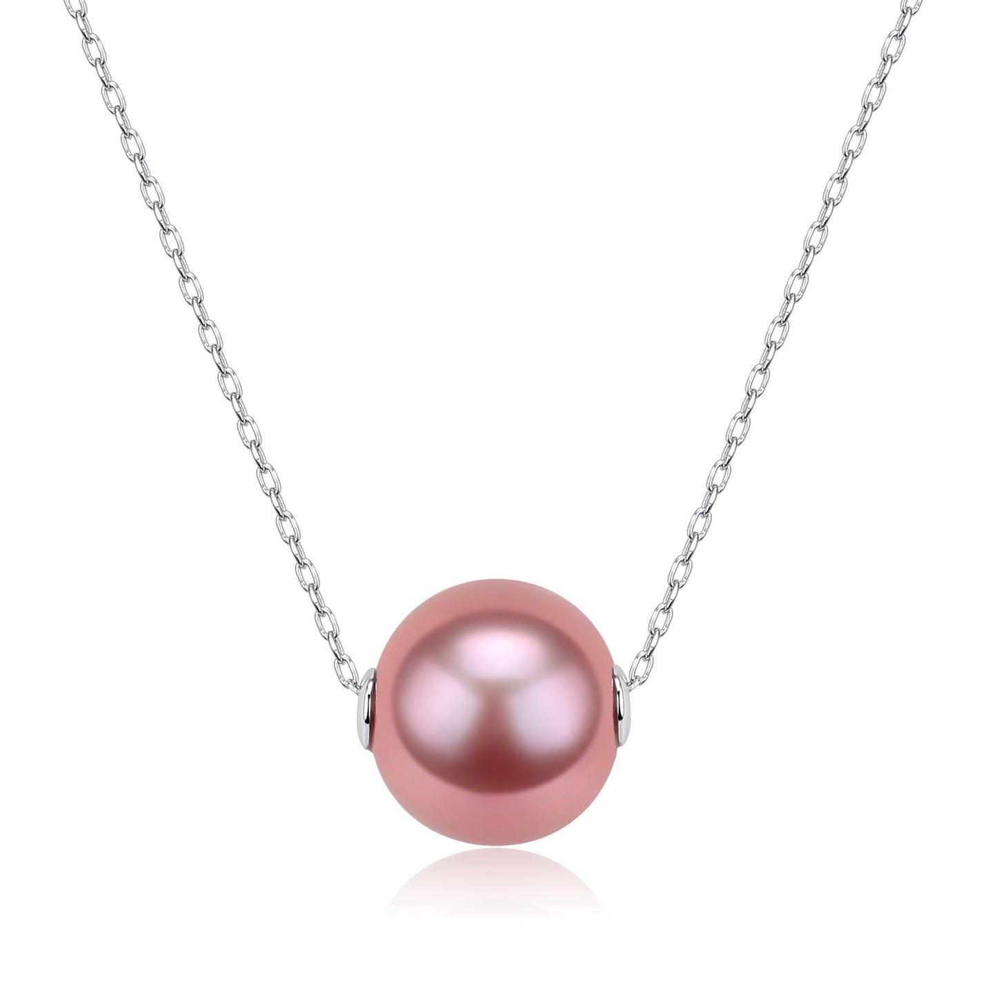 Classic Purple Freshwater Pearl Pendant Necklace