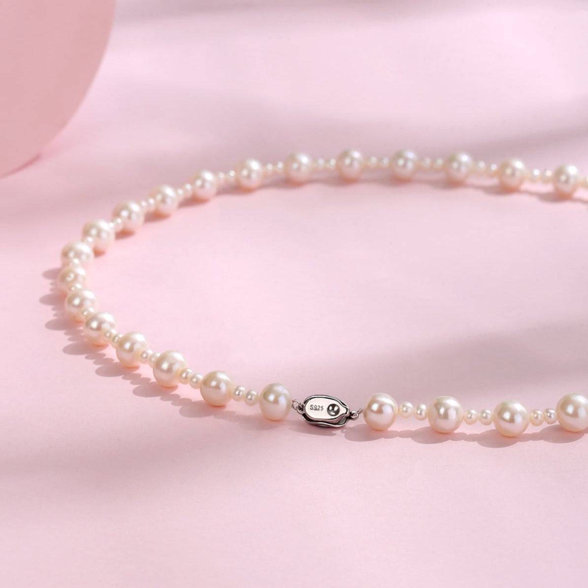 Freshwater Pearl Beaded Elegance Necklace