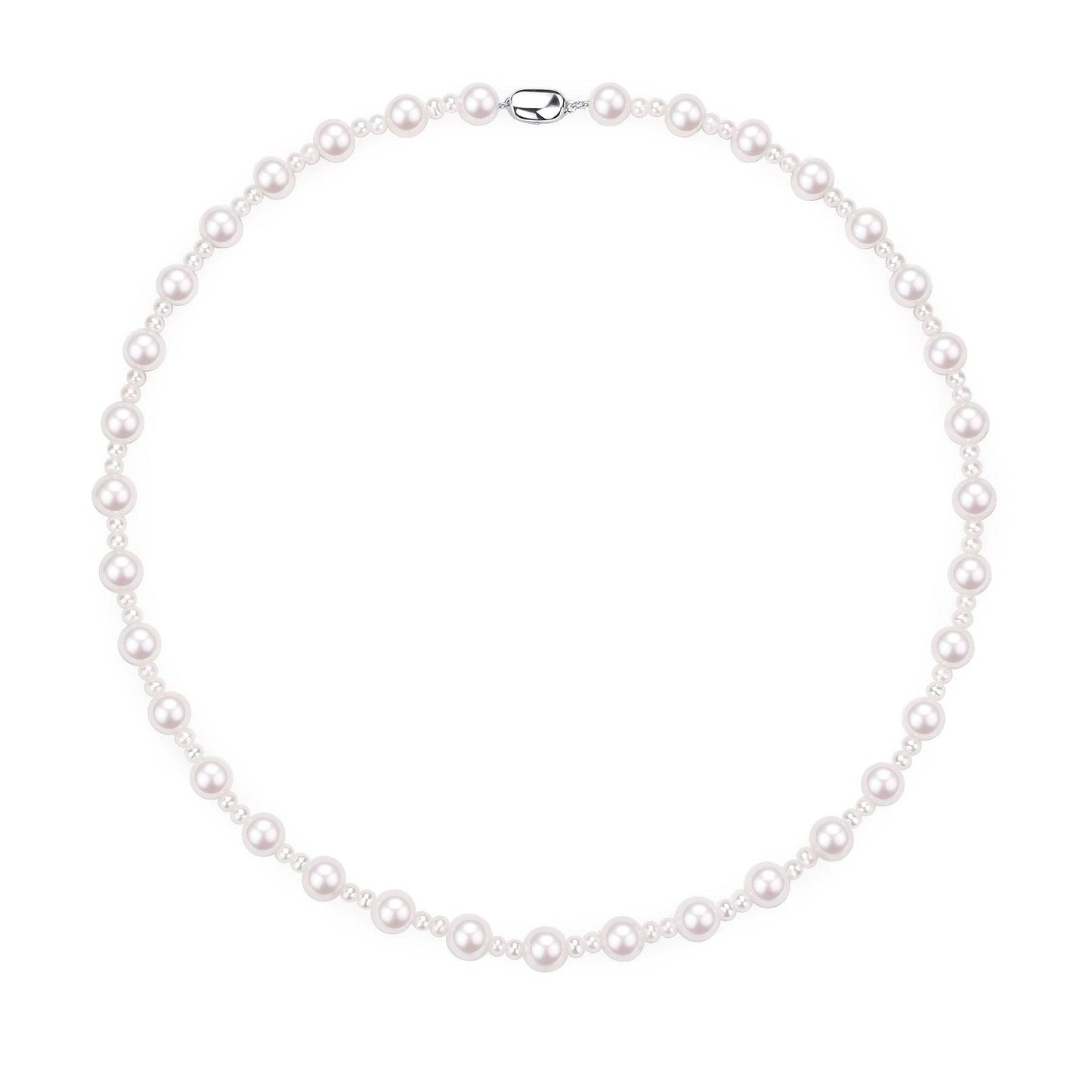 Freshwater Pearl Beaded Elegance Necklace