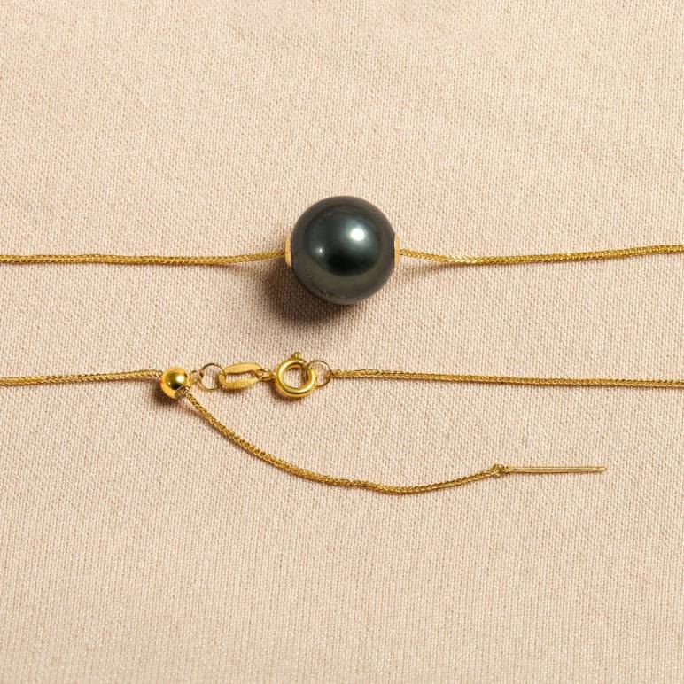 Tahitian Pearl Drop Pendant Necklace