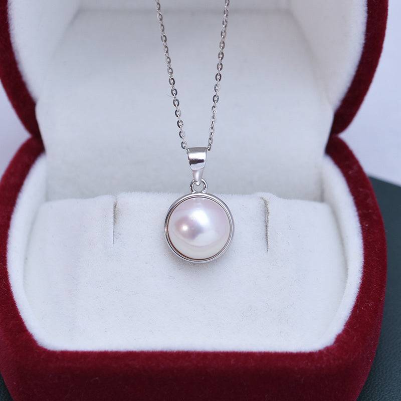 Freshwater Pearl Necklace with Mabel and Ada Design