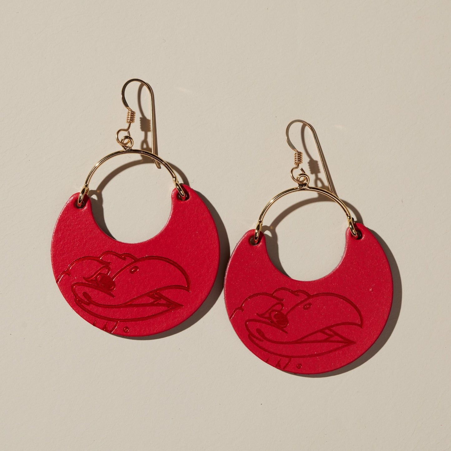 Jayhawk Design Silver Ninas Earrings