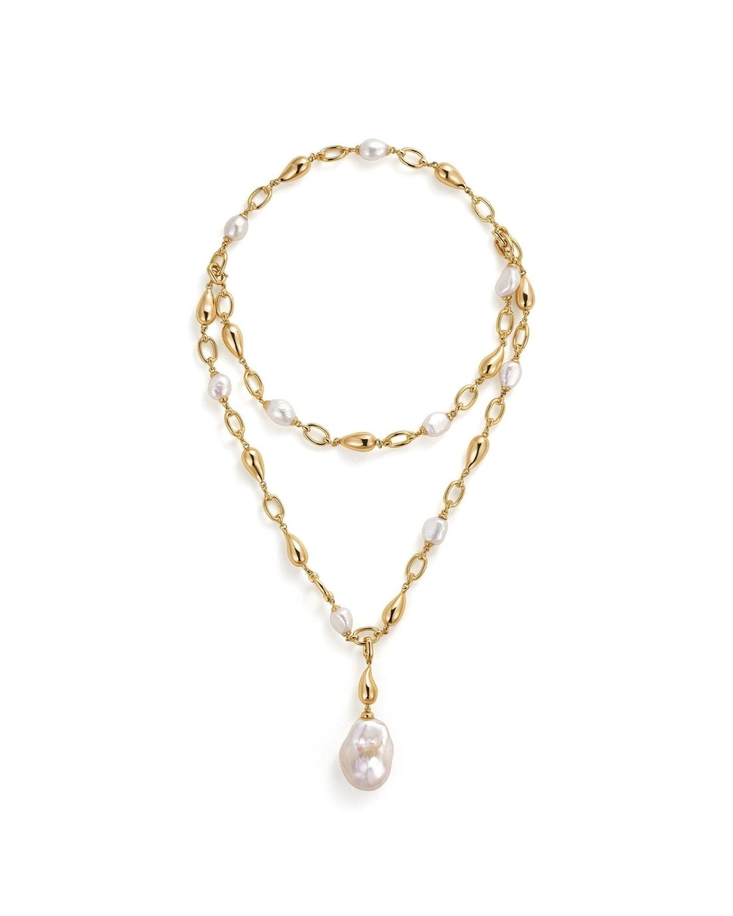 Baroque Pearl Necklace for Everyday Wear