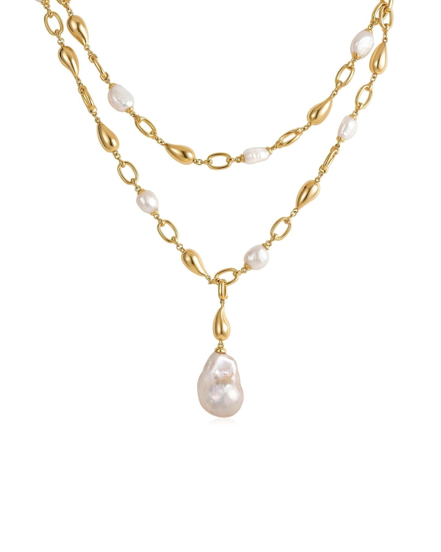 Baroque Pearl Necklace for Everyday Wear